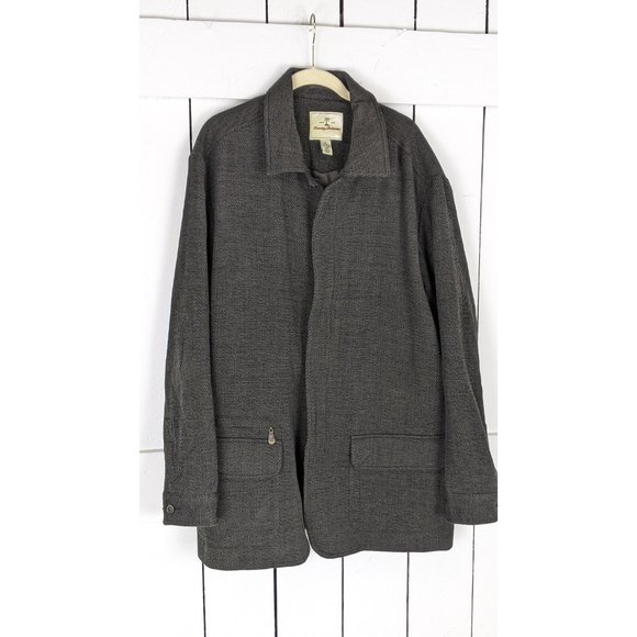 Tommy Bahama wool blend mens coat jacket xlarge - Picture 2 of 4
